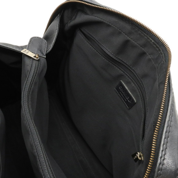 Chanel Wild Stitch Tote Bag Leather Black - Picture 6 of 9